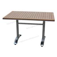 Chinese latest design modern design large wooden dining table