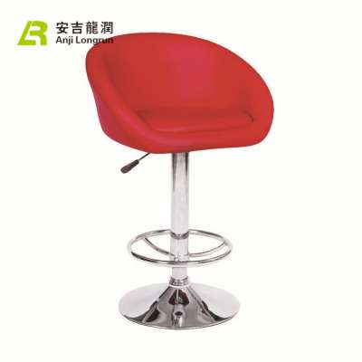 hot selling modern design wholesale PU leather customized bar stool chair