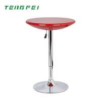 Cheap abs plastic table home use high coffee bar table and chair used table bar