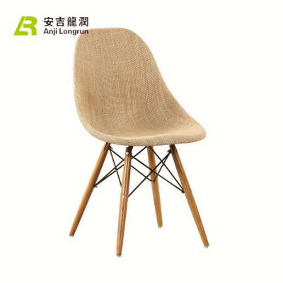 Home Furniture living Room use linen seat Dining leisure bistro bar chair