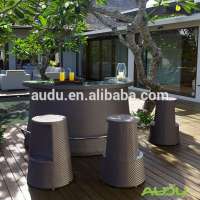 Outdoor Rattan Wicker Bar Counter